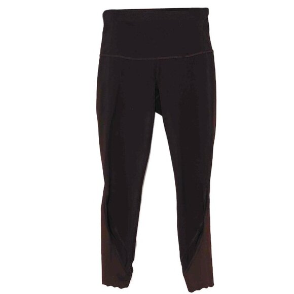 Lululemon Wunder Under High-Rise Crop 23" *Updated Scallop Luxtreme French Press - Picture 6 of 10